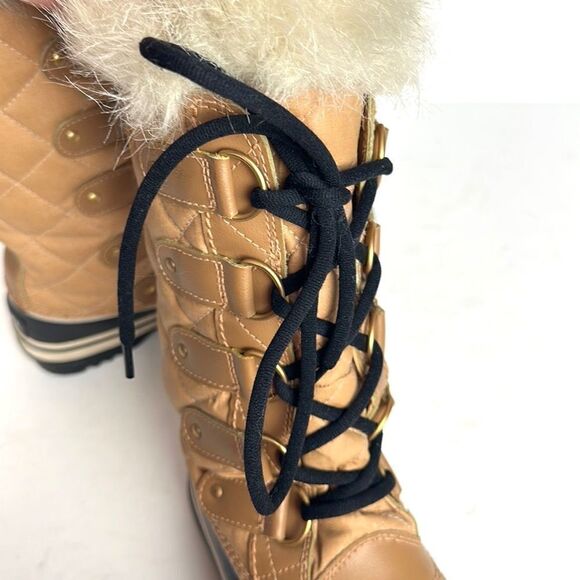 Sorel TOFINOT CATE BOOT
AUTHENTIC Curry Black NL1937-374 Snow Boots size US6 - Picture 9 of 16
